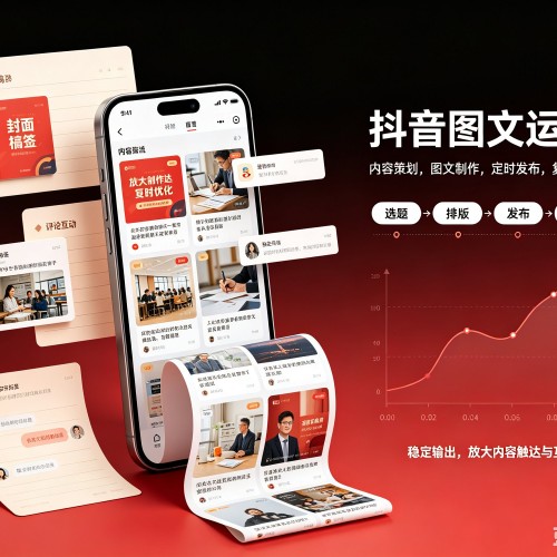 南湖抖音图文代运营服务
